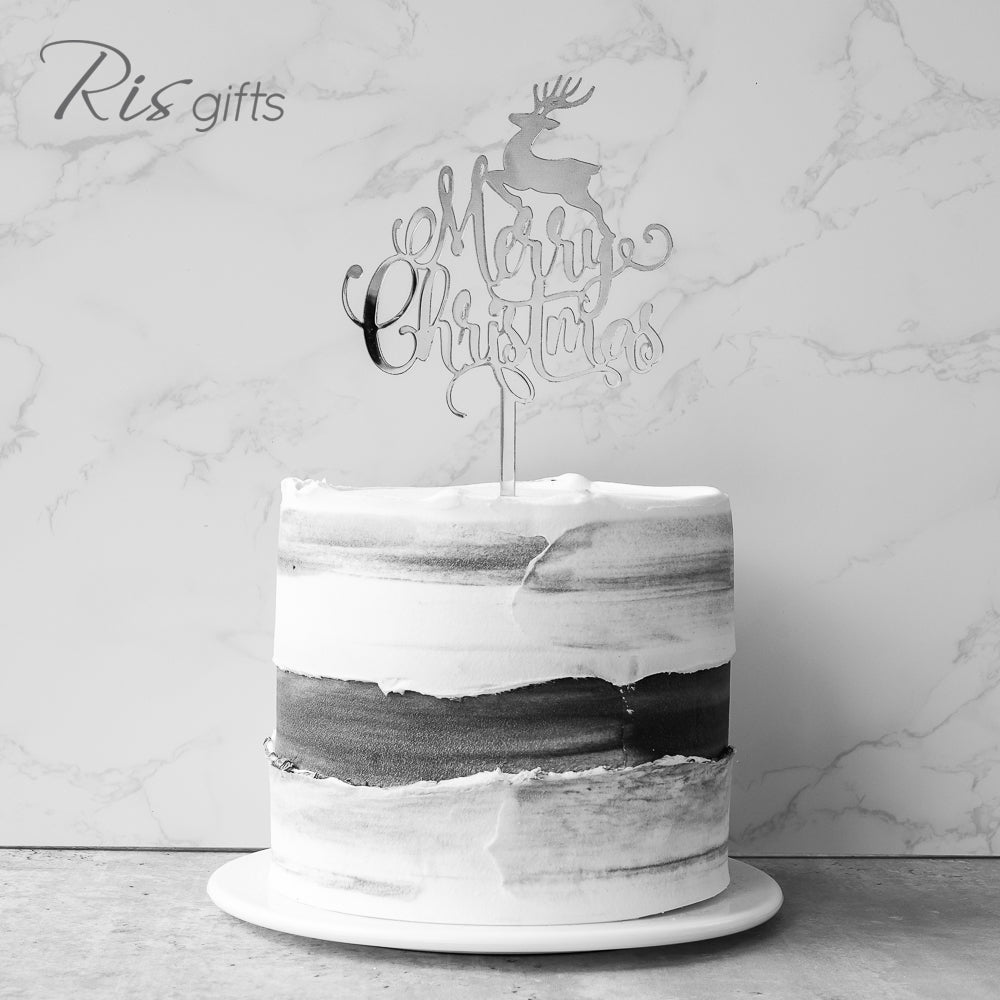 "Christmas Reindeer" Cake Topper | Christmas Gifts | Special Occasions | Cake Decoration | Made in Hong Kong