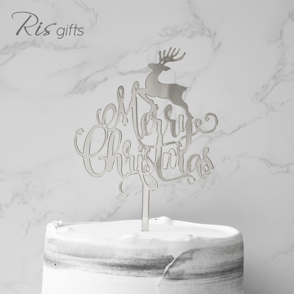 "Christmas Reindeer" Cake Topper | Christmas Gifts | Special Occasions | Cake Decoration | Made in Hong Kong