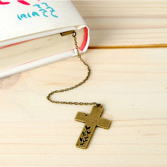 B2 Cross (Sprout) | BooKiss (Korea) | Metal Bookmarks