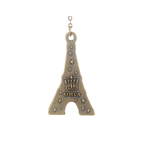 B250 Eiffel Tower (White) | BooKiss (Korea) | Metal Bookmarks