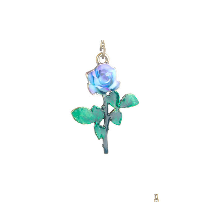 B250 Tiffany Rose (Blue) | BooKiss (Korea) | Metal Bookmarks