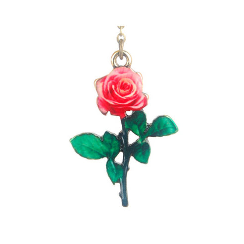 B250 Tiffany Rose  (Hot Pink) | BooKiss (Korea) | Metal Bookmarks