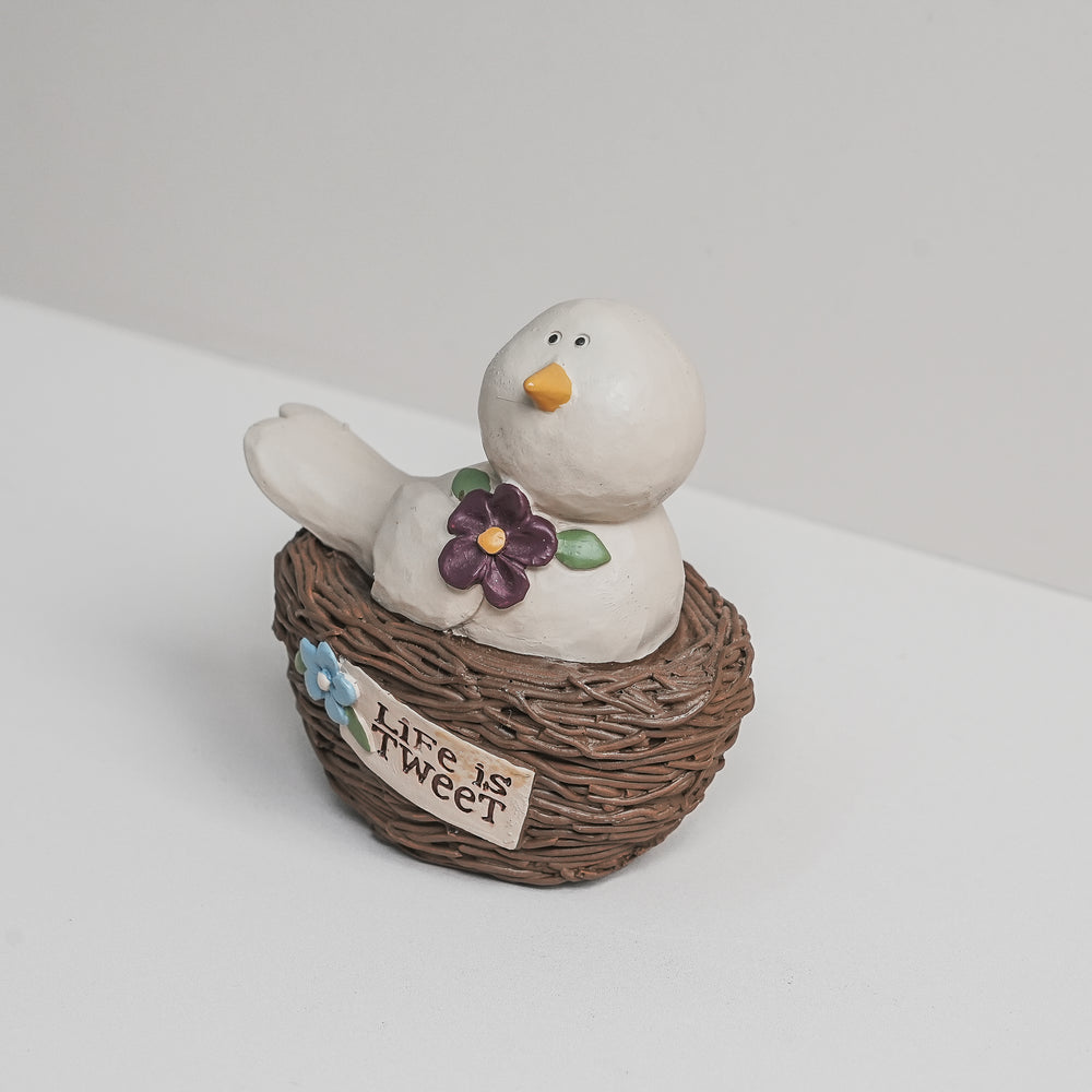 Blessed / Tweet Birds in Bird Nests (88498A) | Blossom Bucket | Religious Gifts - Figurines