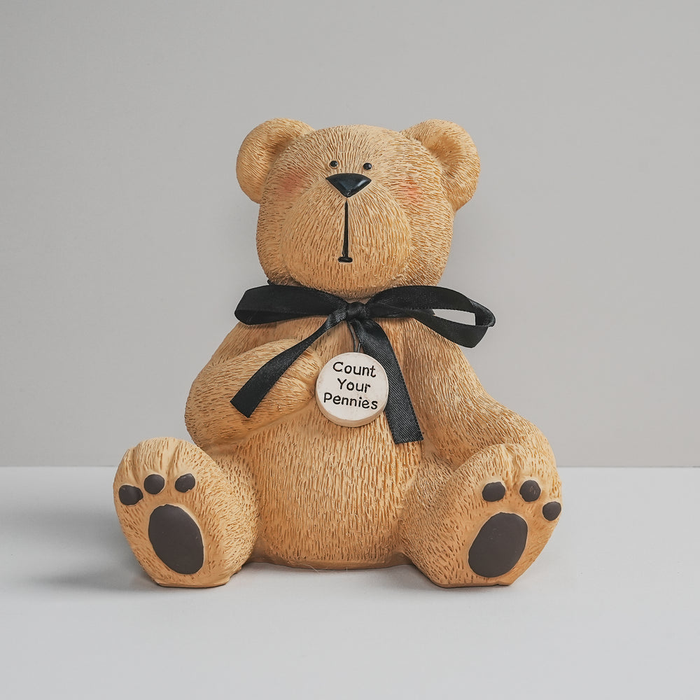 Bear Bank (89053) | Blossom Bucket | Religious Gifts - Figurines