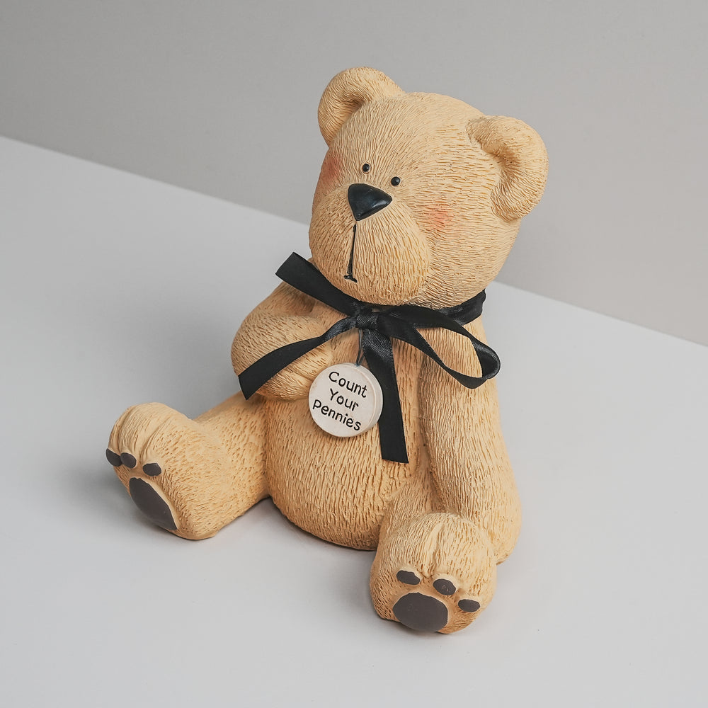 Bear Bank (89053) | Blossom Bucket | Religious Gifts - Figurines