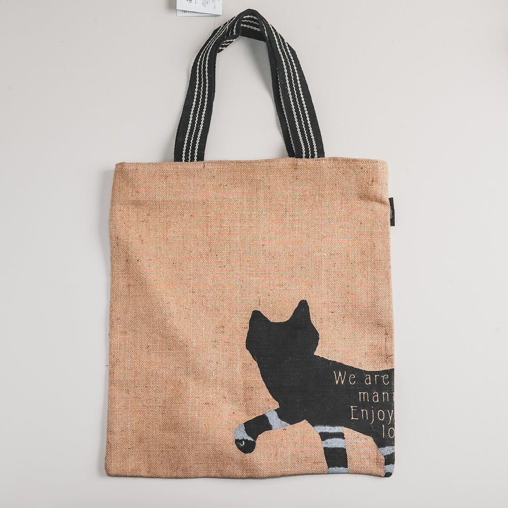 Natsu Bag (Thick Linen) A830-BK | NOA Family Japan | Tote Bags | Accessories