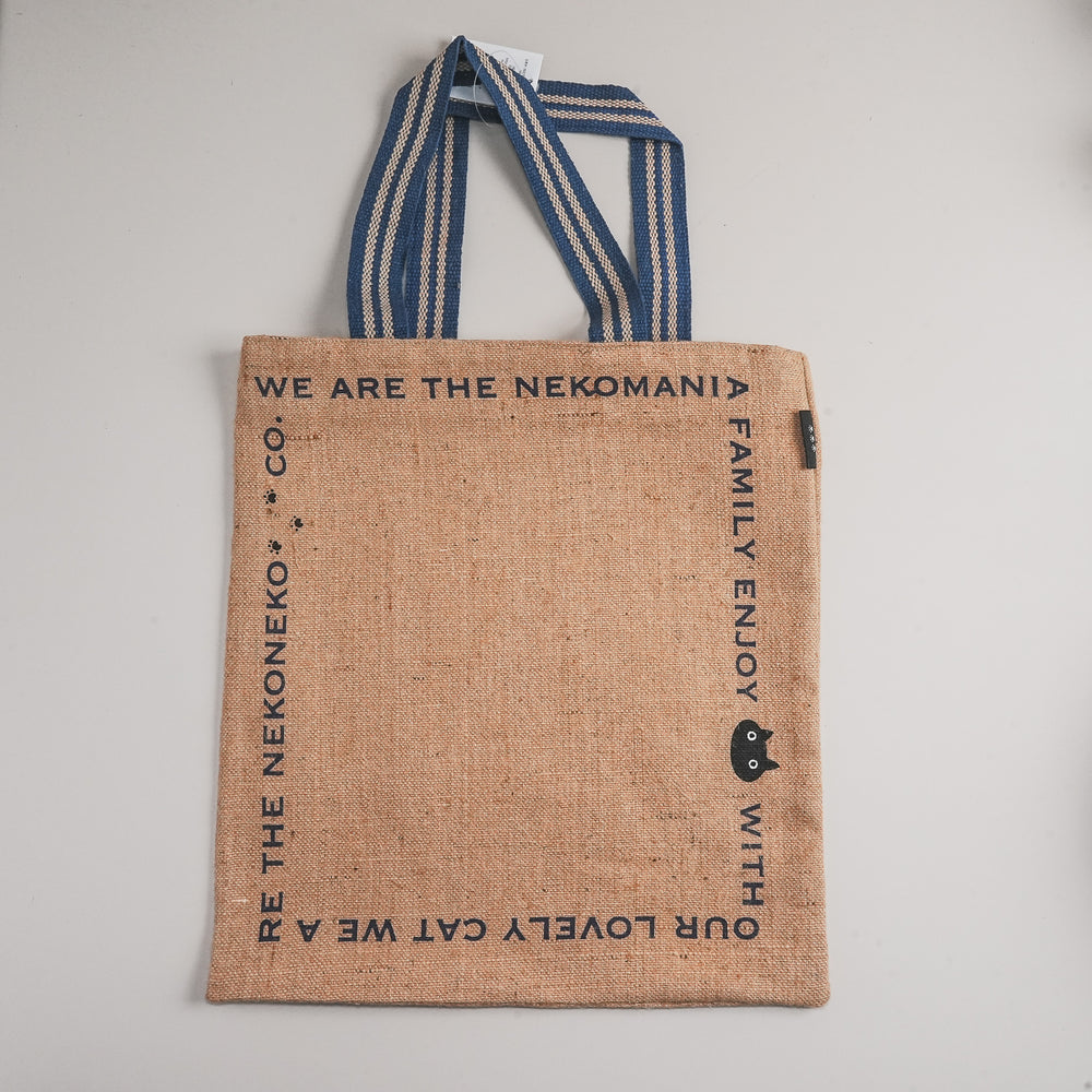 Natsu Bag (Thick Linen) A830-BL | NOA Family Japan | Tote Bags | Accessories