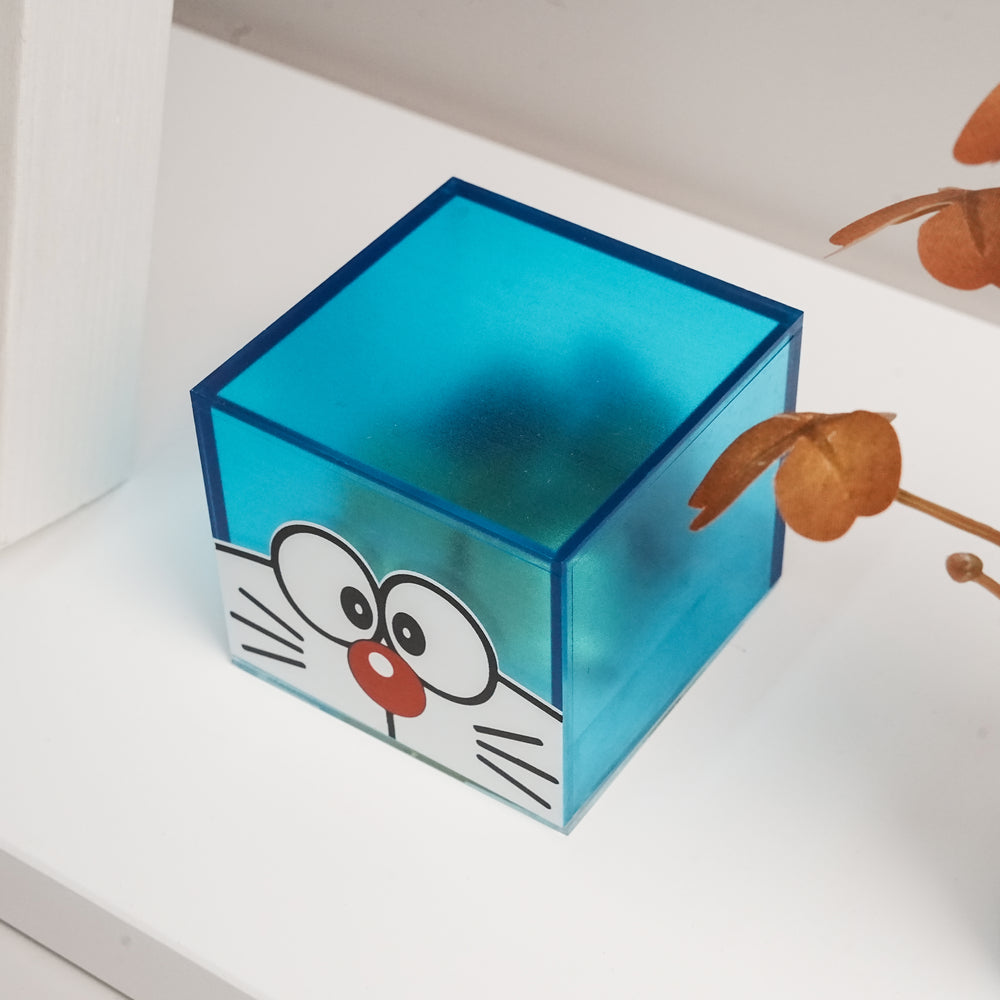 Doraemon | UV Printed Music Box | Sankyo Music Movement | Handmade