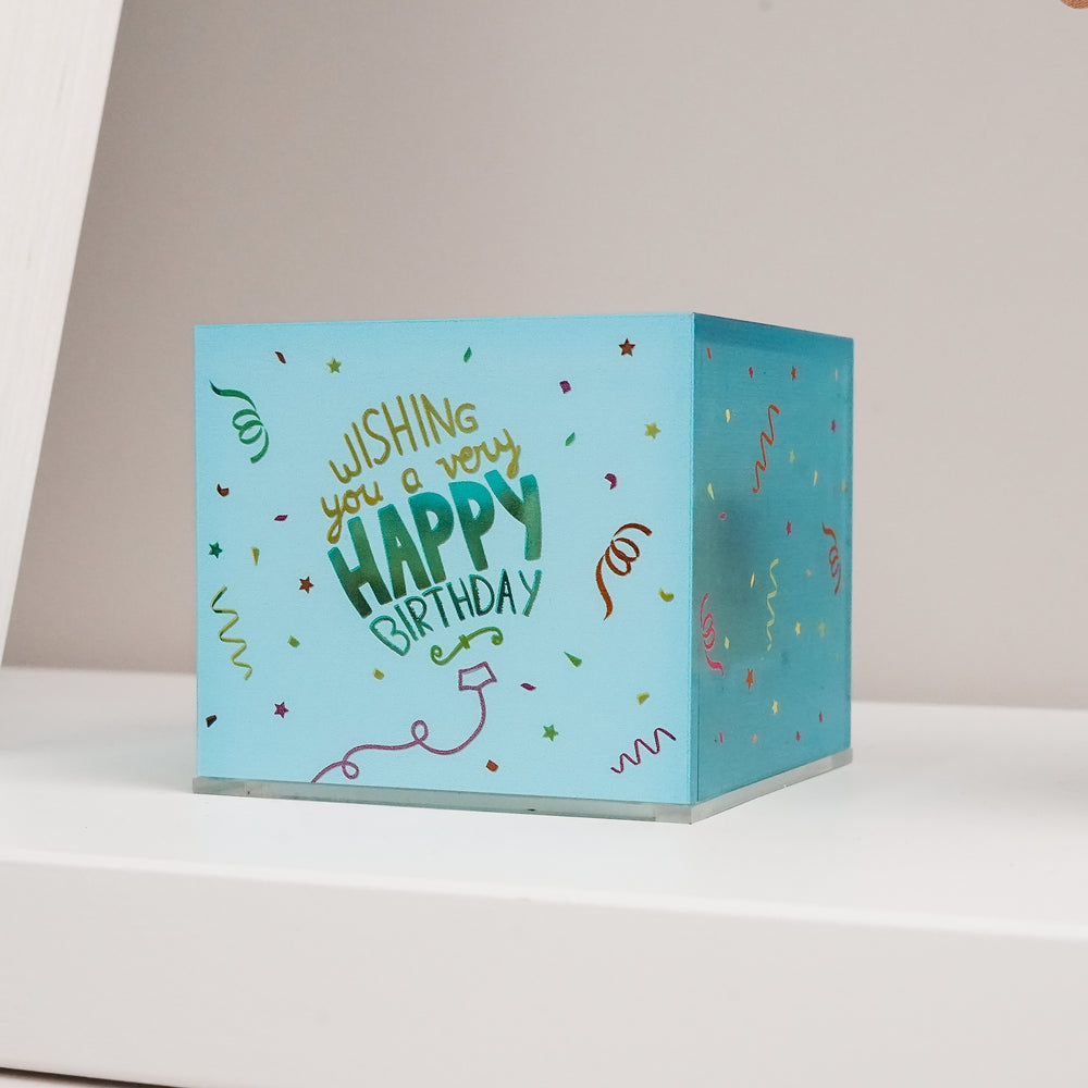 Happy Birthday | UV Printed Music Box | Handmade