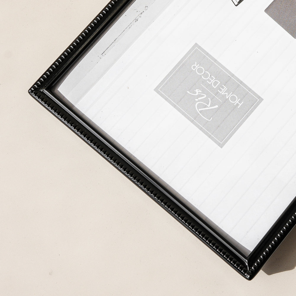 RIS 5R Minimalist Matte Black Picture Frame (5" x 7") | Desktop Design | Metal Frame (Copy)
