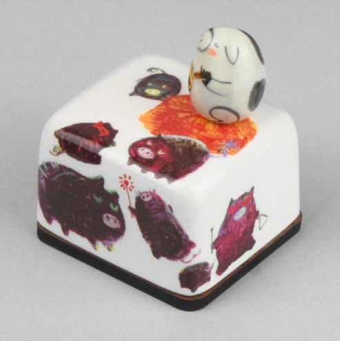 Zodiac Pig Ceramic Music Box | Moonyart | Made in Korea