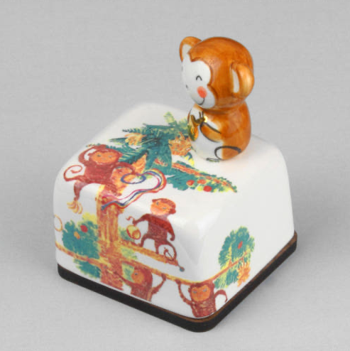 Zodiac Monkey Ceramic Music Box | Moonyart | Made in Korea