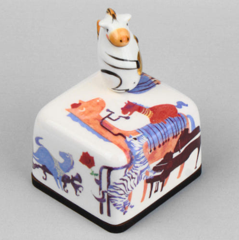 Zodiac Horse Ceramic Music Box | Moonyart | Made in Korea